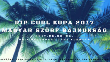 Lezárva - Online nevezés - Rip Curl kupa